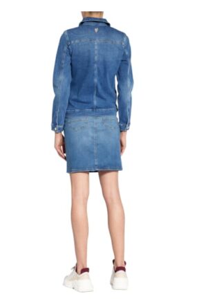 Mos Mosh Jeansjacke Reese mit Nietenbesatz, Blau