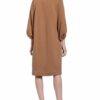 Mos Mosh Jerseykleid mit 3/4-Arm, Braun