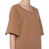 Mos Mosh Jerseykleid mit 3/4-Arm, Braun