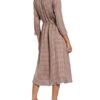 Mos Mosh Kleid Becca mit 3/4-Arm, Beige