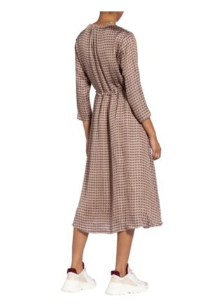 Mos Mosh Kleid Becca mit 3/4-Arm, Beige