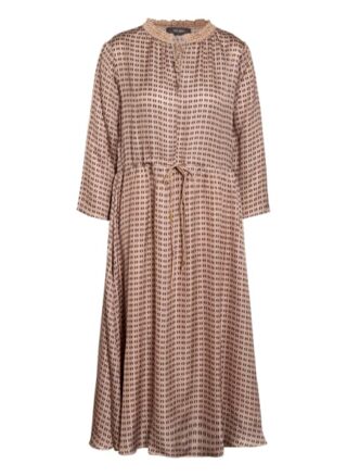 Mos Mosh Kleid Becca mit 3/4-Arm, Beige