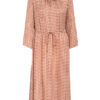 Mos Mosh Kleid Becca mit 3/4-Arm, Rot