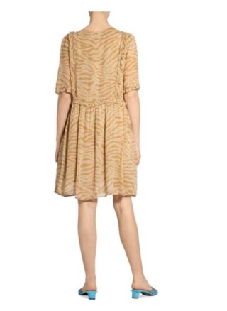 Mos Mosh Kleid Malise mit 3/4-Arm, Beige