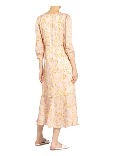 Mos Mosh Kleid Saku mit 3/4-Arm, Orange Mos Mosh Kleid Saku mit 3/4-Arm, Orange