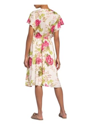 Mos Mosh Kleid Tacy in Wickeloptik, Weiß