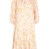 Mos Mosh Kleid Tinka mit 3/4-Arm, Orange