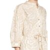 Moss Copenhagen Hemdblusenkleid Kacee, Beige
