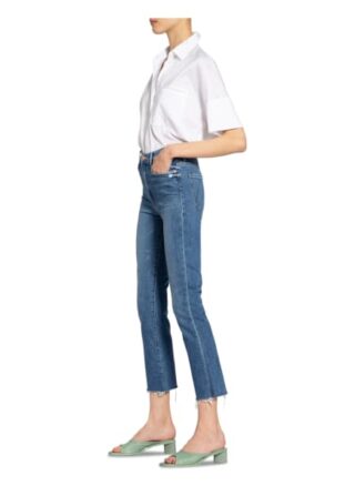 Mother 7/8-Jeans Rascal, Blau