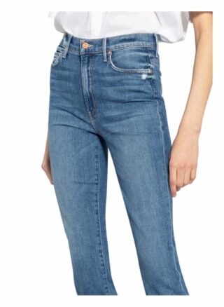 Mother 7/8-Jeans Rascal, Blau