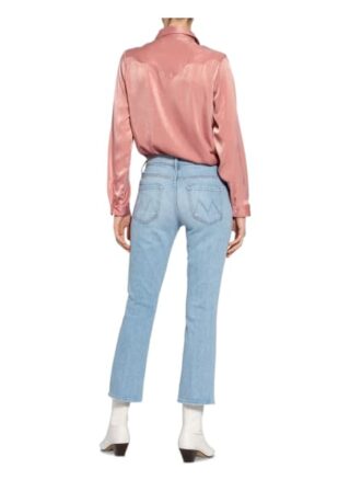 Mother 7/8-Jeans The Insider Ankle, Blau