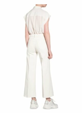 Mother Bootcut Jeans, Weiß