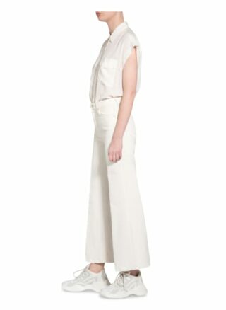 Mother Bootcut Jeans, Weiß