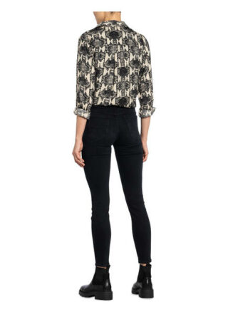 Mother Jeans The High Waisted Looker, Schwarz