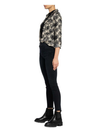 Mother Jeans The High Waisted Looker, Schwarz