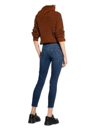 Mother Skinny Jeans Looker, Blau