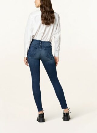Mother Skinny Jeans The Looker Skinny, Blau