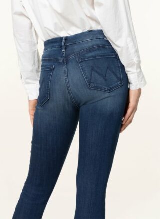 Mother Skinny Jeans The Looker Skinny, Blau