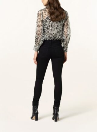 Mother Skinny Jeans The Looker Skinny, Schwarz