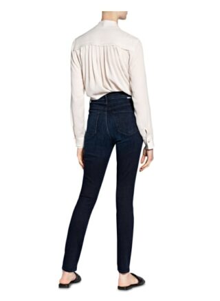 Mother Skinny Jeans The Super Swooner, Schwarz