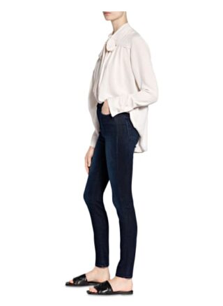 Mother Skinny Jeans The Super Swooner, Schwarz