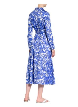 Mrs & Hugs Hemdblusenkleid, Blau