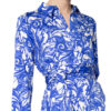 Mrs & Hugs Hemdblusenkleid, Blau