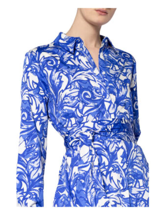 Mrs & Hugs Hemdblusenkleid, Blau