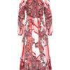 Mrs & Hugs Hemdblusenkleid aus Seide, Pink