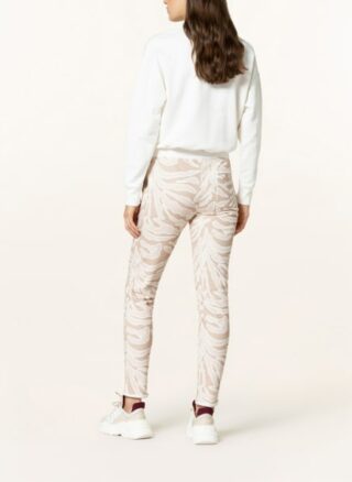 Mrs & Hugs Hose im Jogging-Stil, Beige
