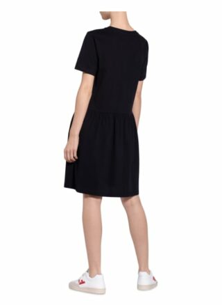 Mrs & Hugs Jerseykleid, Schwarz