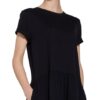 Mrs & Hugs Jerseykleid, Schwarz