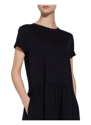 Mrs & Hugs Jerseykleid, Schwarz