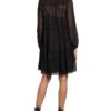 Mrs & HUGS Hängerkleid Damen, Schwarz