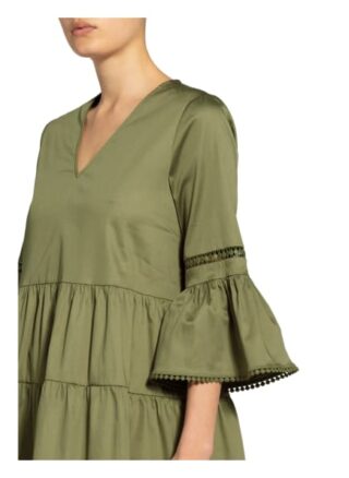 Mrs & Hugs Kleid mit 3/4-Arm, Grün