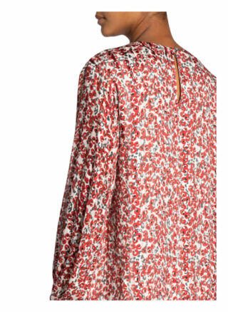 Mrs & Hugs Kleid mit Glitzergarnen, Weiß