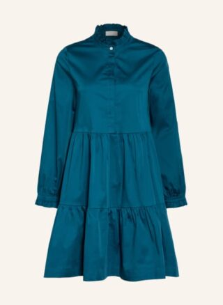 Mrs & Hugs Kleid mit Rüschenbesatz, Grün