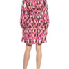 Mrs & Hugs Kleid mit Seide, Pink