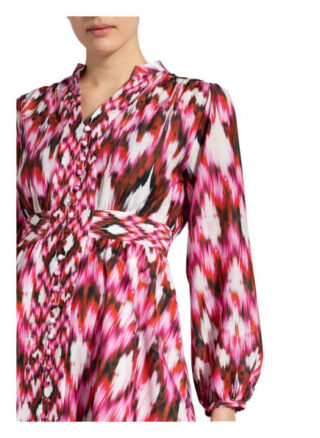 Mrs & Hugs Kleid mit Seide, Pink