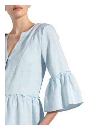 Mrs & Hugs Leinenkleid, Blau