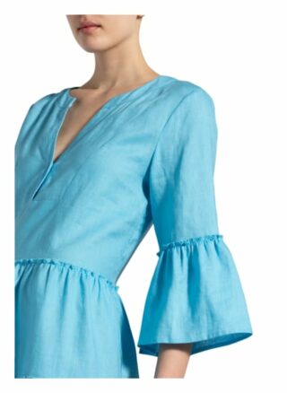 Mrs & Hugs Leinenkleid, Blau