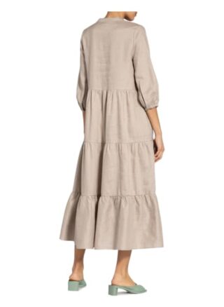Mrs & Hugs Leinenkleid, Grau