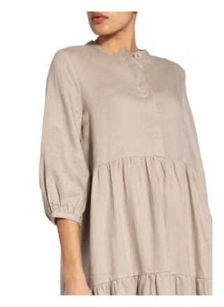 Mrs & Hugs Leinenkleid, Grau