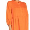 Mrs & Hugs Leinenkleid, Orange