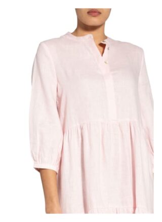 Mrs & Hugs Leinenkleid, Pink