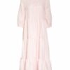 Mrs & Hugs Leinenkleid, Pink