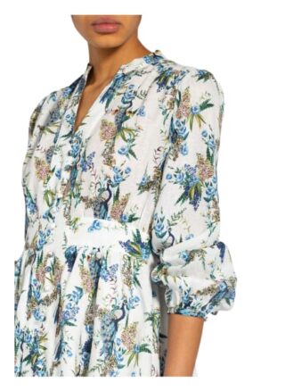 Mrs & Hugs Leinenkleid, Weiß