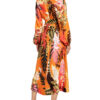 Mrs & HUGS Maxikleid Damen, Orange