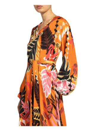 Mrs & HUGS Maxikleid Damen, Orange