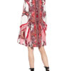 Mrs & HUGS Seidenkleid Damen, Pink